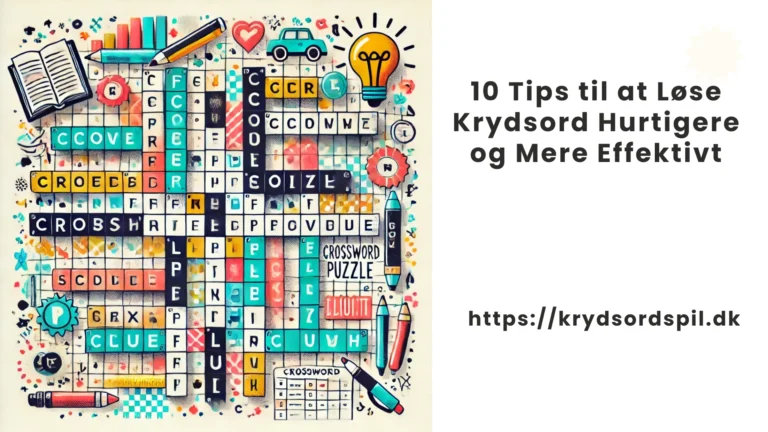 10 Tips til at Løse Krydsord - Image